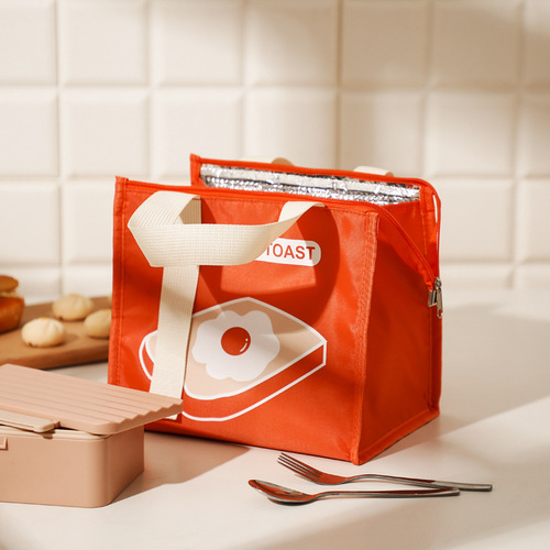 Ice pack lunch bag insulated lunch box bag wholesale student office lunch lunch bag ins style large tote bag