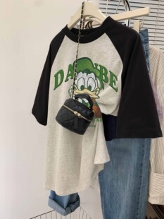 vintage��ͨӡ��t��Ů�ļ��޴�a������H����ins�����p�g����
