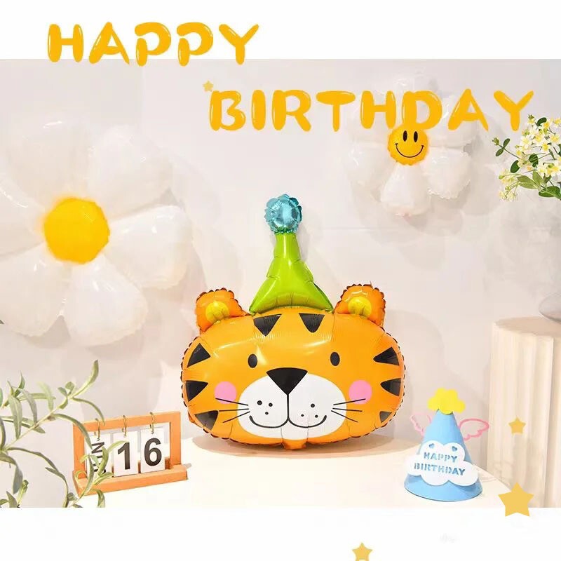 卡通动物异形铝模气球儿童生日派对夜市地摊气球夜市摆摊批发|undefined