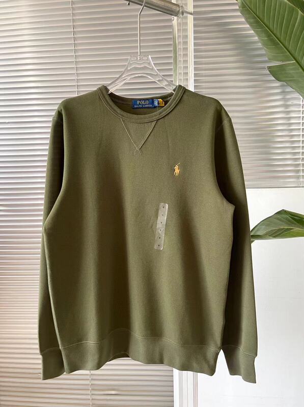跨境RL拉夫小马标长袖卫衣上衣圆领秋冬刺绣卫衣男女同款高版本|undefined