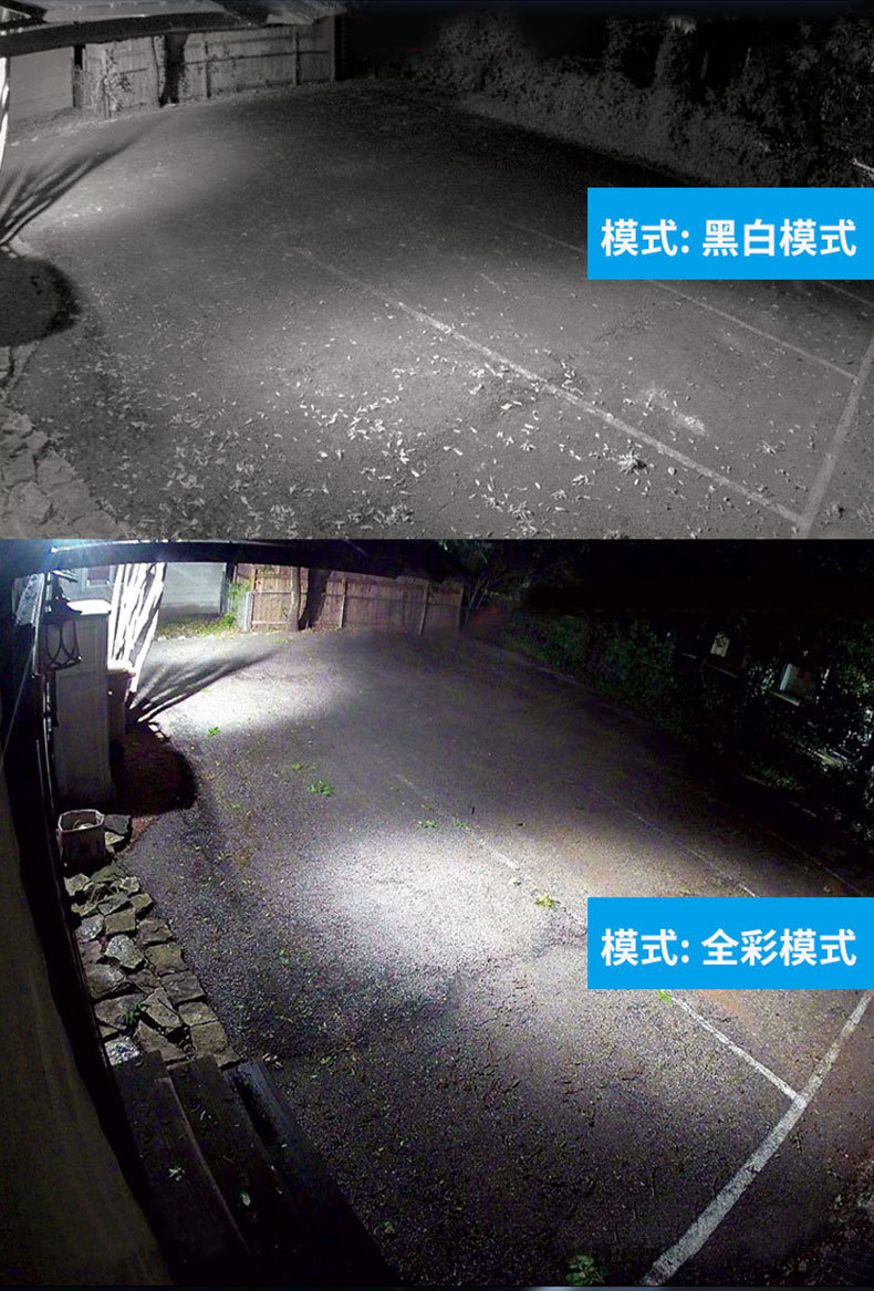 360度全景球机摄像头家用室外防水高清夜视手机无线wifi网