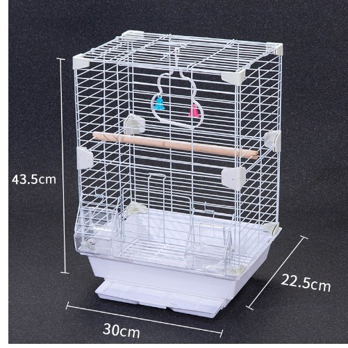 Parrot Bird Cage Tiger Skin Xuanfeng Villa Peony Bird Embroidered Eye Extra Large Metal Home Large Space Viewing Cage Parrot Bird Cage Tiger Skin Xuanfeng Villa Peony Bird Embroidered Eye Extra Large Metal Home Large Space Viewing Cage