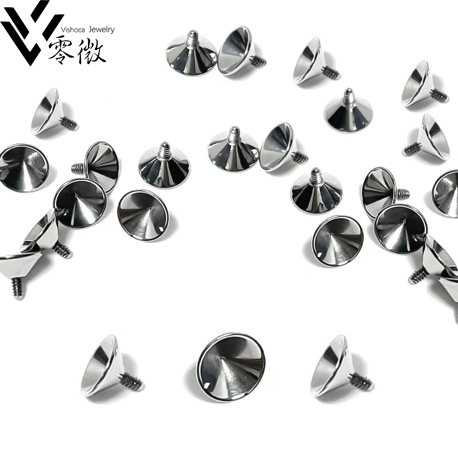 f136 titanium alloy drill cup with stainless steel cup internal thread drill cup sleeping wash no need to take off accessory accessories