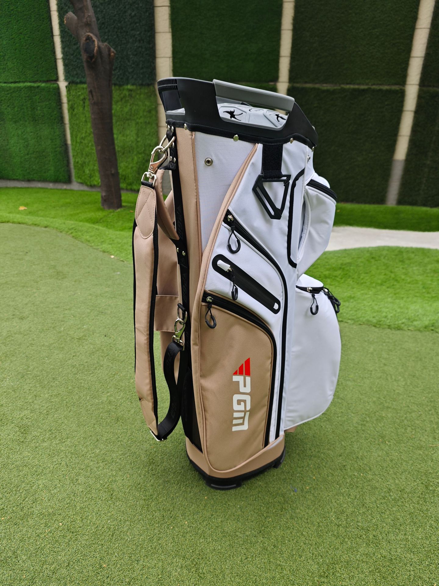 Túi golf PGM dành cho xe golf, khung cố định gậy, nhẹ tiện lợi, tiêu chuẩn du lịch — Túi bóng mới chi tiết 2