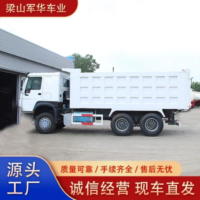 Cross-border sales of China Heavy Truck HOWO 371/375 rear eight-wheel dump trucks, muck trucks, and tipper trucks
