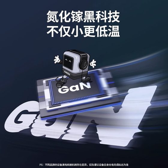 Greenlink Q Pai Robot 65W Gallium Nitride Charger Is Suitable for Apple HuaWei MacBook Laptop