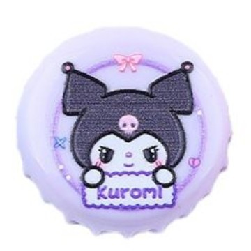 Dibujos animados Sanrio animal botella tapa resina accesorios crema pegamento hecho a mano DIY teléfono móvil Shell taza de agua horquilla material decorativo