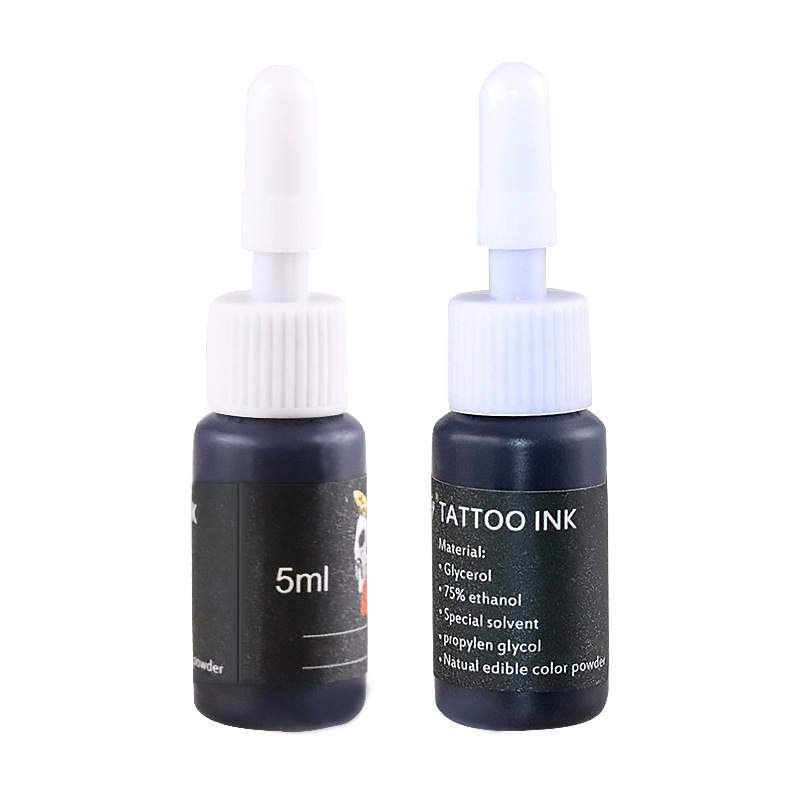 Fábrica al por mayor 5ml tatuaje pigmento tatuaje práctica pigmento tatuaje tinta tatuaje pigmento