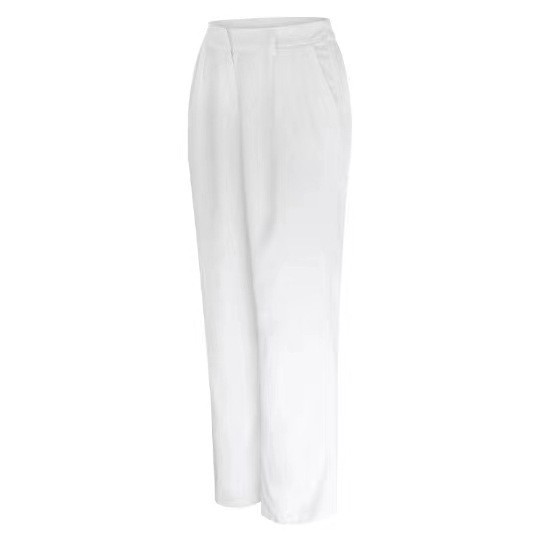 Women's Holiday Daily Simple Style Solid Color Full Length Pocket Casual Pants display picture 9