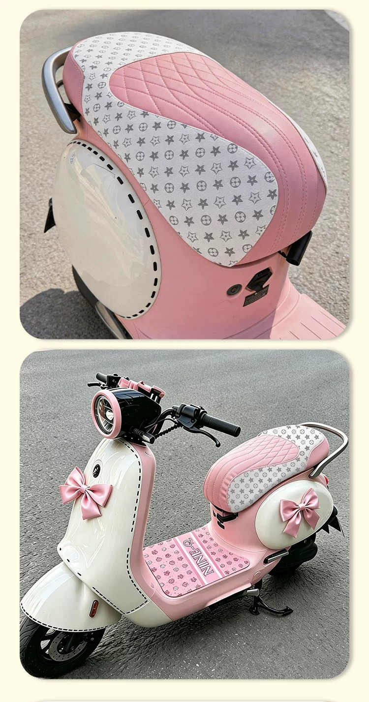 Suitable for Ninebot Q Series Special Seat Cushion Covers, Electric Vehicle Seat Covers, Waterproof and Sun-Proof Seat Covers, Electric Bicycle Accessories