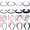 Invisible headband suitable for men and women, wavy hairpins, hair accessory, simple and elegant design, Korean style