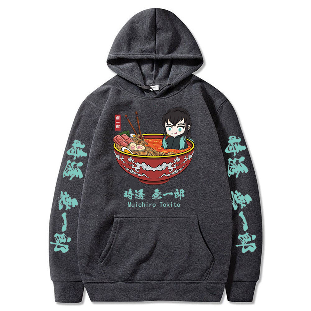 Anime Hoodie Hoodies Muichiro Tokito Hoodie Cosplay