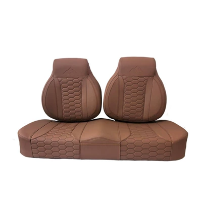 Golf Cart Seat Leather Material Is Cold-Resistant and Scratch-Resistant, Cushion Manufacturer Wholesale for Automobiles (Other vehicle seats) - brown
