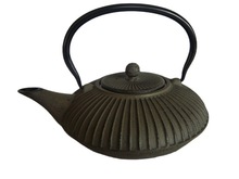 树根0.78L铸铁茶壶批发 铜盖老茶壶 保健生铁茶壶 搪瓷茶具