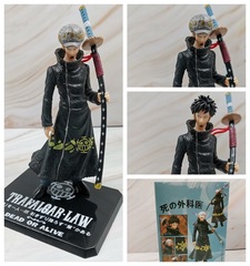 One Piece Trafalgar Lauro Ronaldinho head changeable standing pose boxed figure