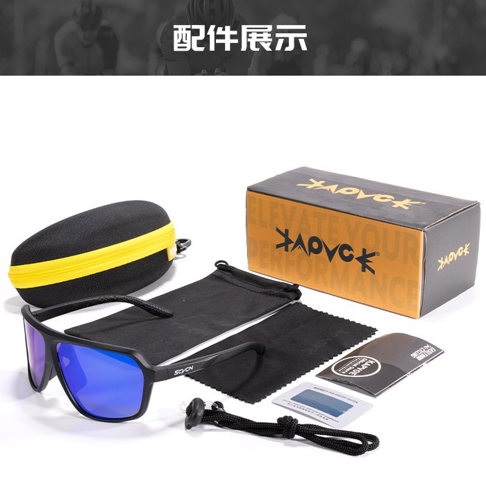Gafas de Ciclismo Polarizadas de TR90 con Protección UV A Prueba de Viento y Arena