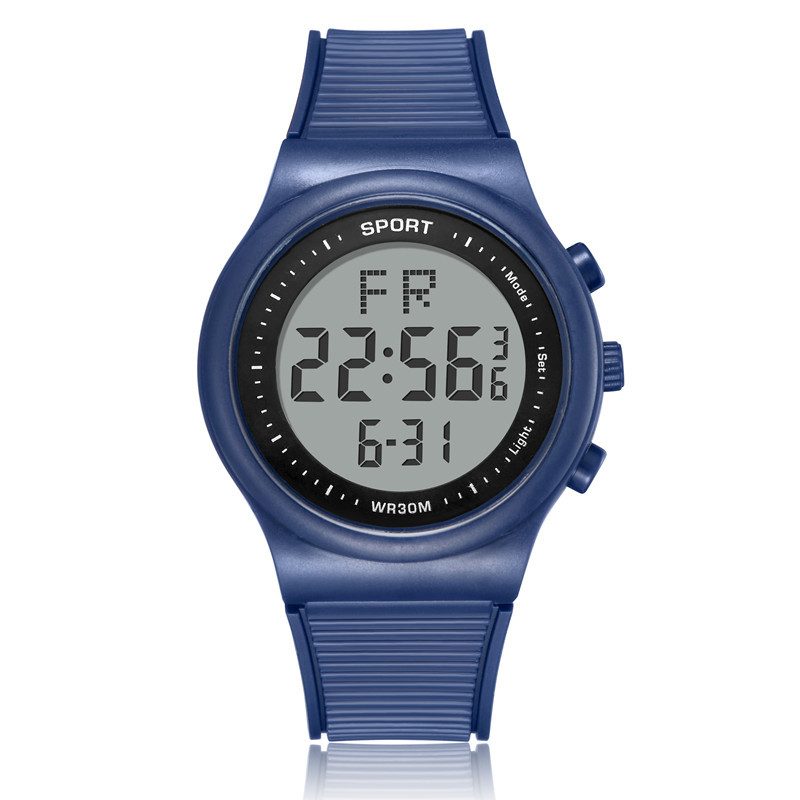 Reloj de pareja de moda reloj de hombre multifuncional sudeste asiático venta caliente estudiante impermeable deportes negocios reloj electrónico