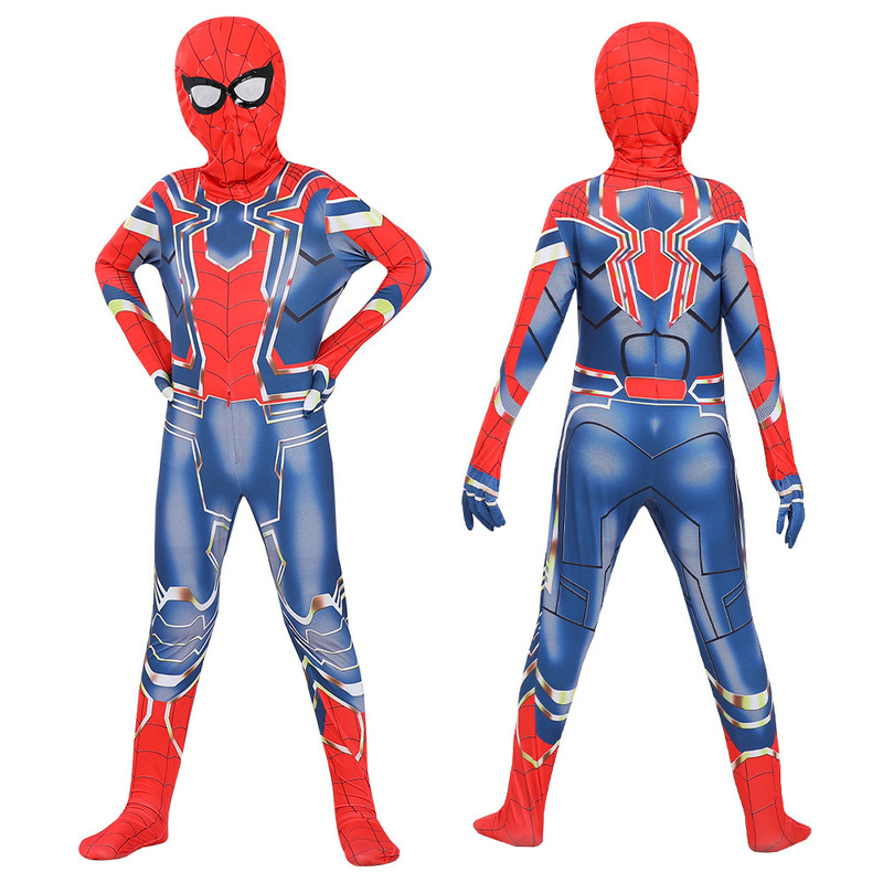 スパイダーマン タイツ ジャンプスーツ マイルズ服 ヒーローズ エクスプレス 大人 子供 ハロウィン cos 衣装|undefined