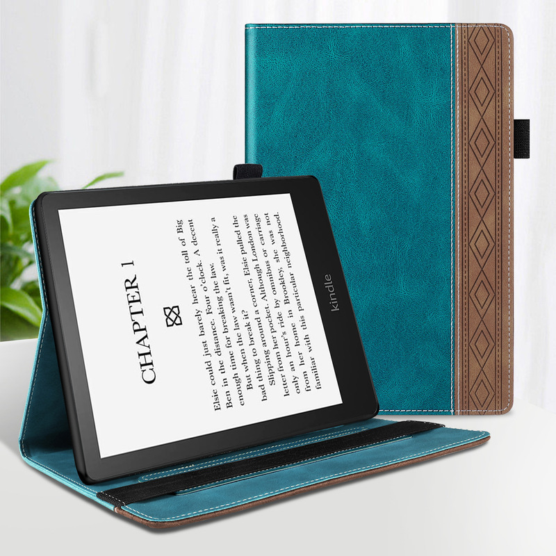Suitable for Amazon Parperwhite Tablet Case 2021 Anti-Fall Hd10 Stand Fire7 Dormant 2022 Leather Case