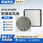 BFAG/BFS-600 220V 380V防爆排风扇带百叶 工厂通风换气风机