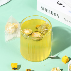 Green Juice Passion Fruit Tea 10g x 10 Pouches Fruit Tea Flower Tea Kumquat Lemon Passion Fruit Tea Drop-shipping