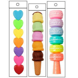 巨物笔朱古力冰棒笔圣代面包蛋糕甜筒牛奶饼干面点笔零食套娃笔