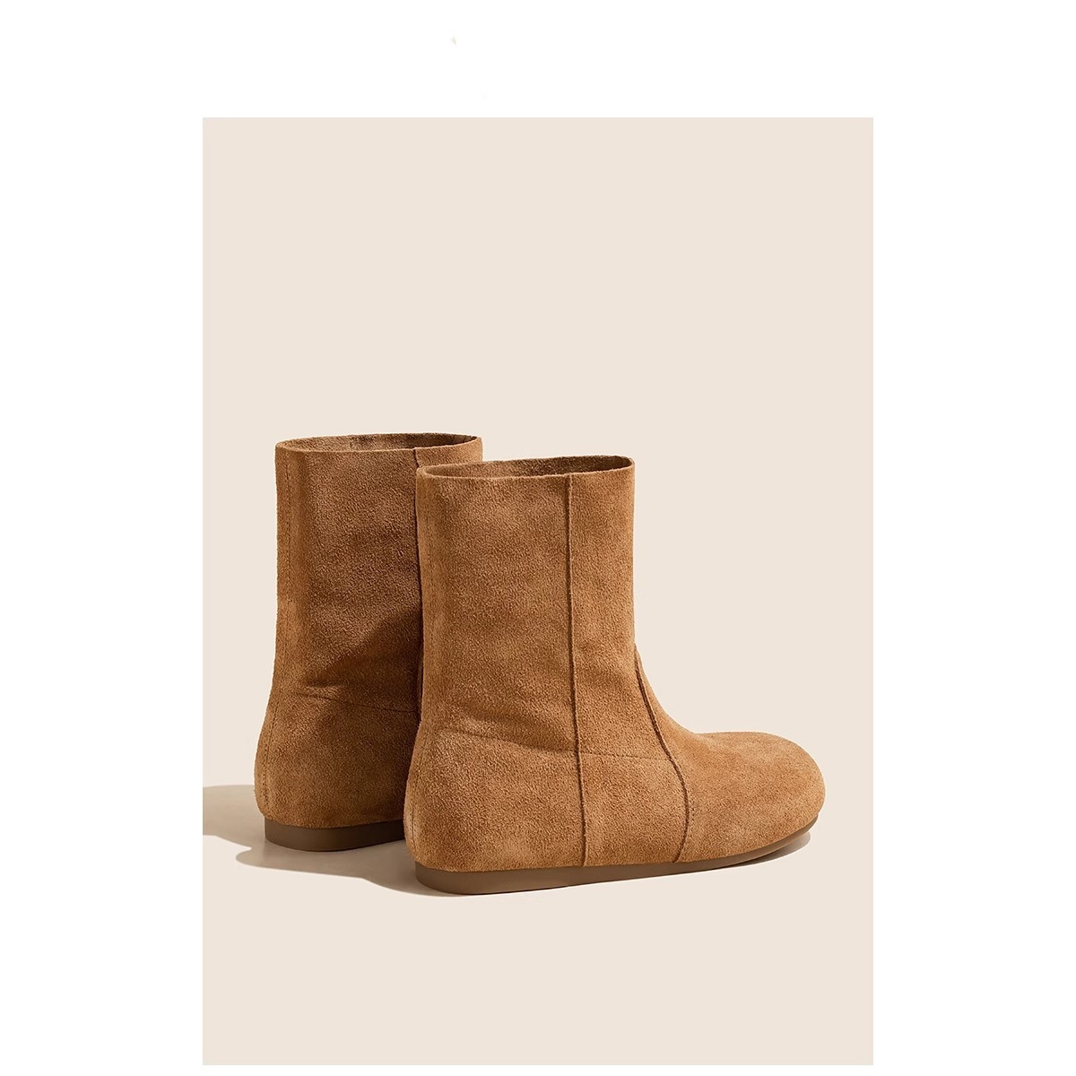 Herbst Single-Boot All-in-One Ärmel flache Retro Stiefel_voghion.com