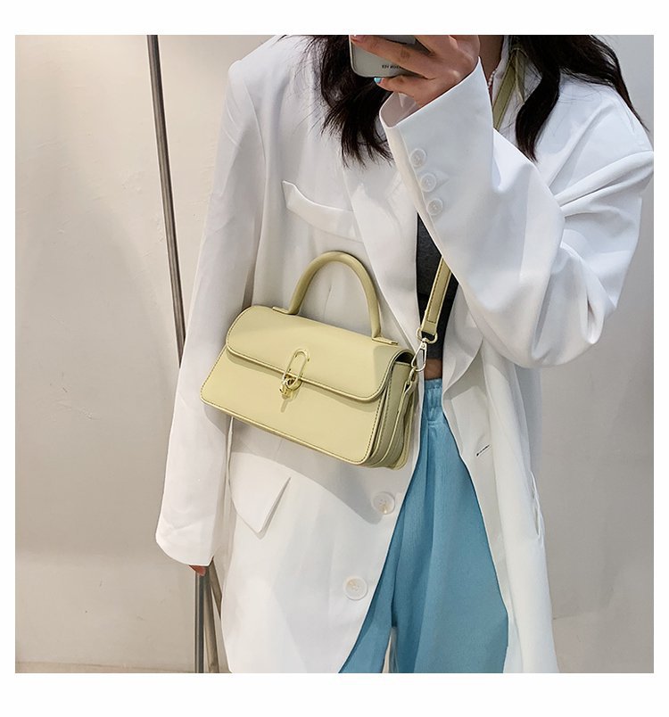 Fashion Solid Color Shoulder Messenger Portable Bag Wholesale display picture 96