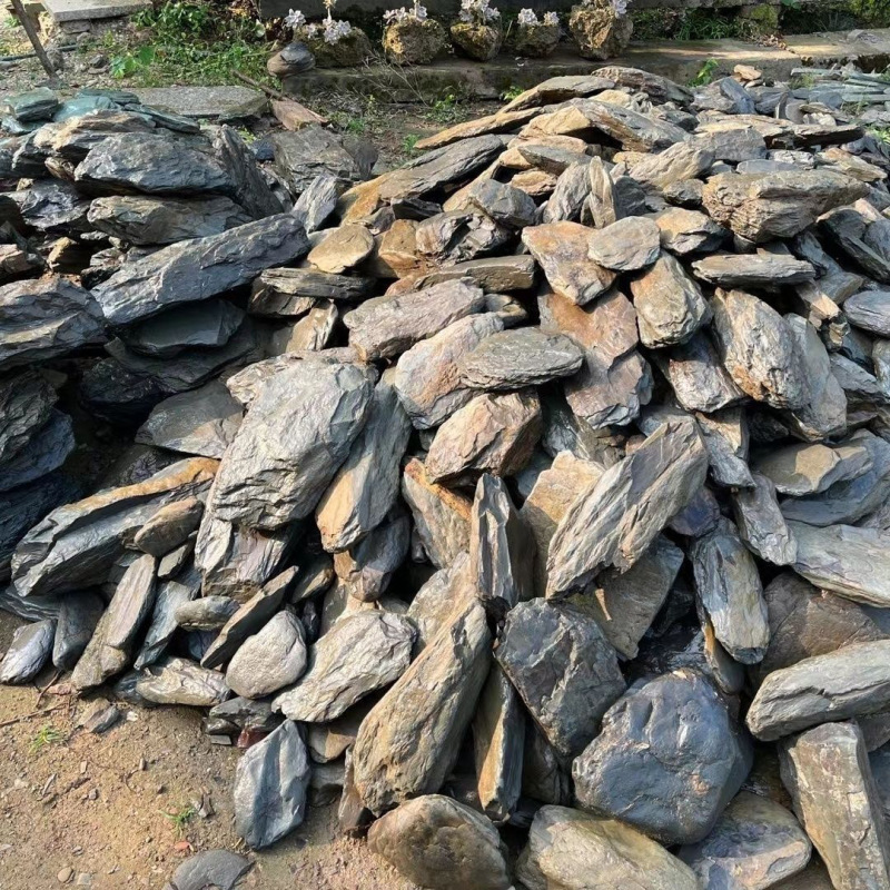 鱼缸造景石原生溪流石主石大块岩片石头底砂天然原石龟缸躲避|undefined