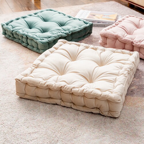 Dutch velvet thickened office pressure relief cushion, waist protection and beautiful buttocks yoga meditation butt dining chair seat cushion