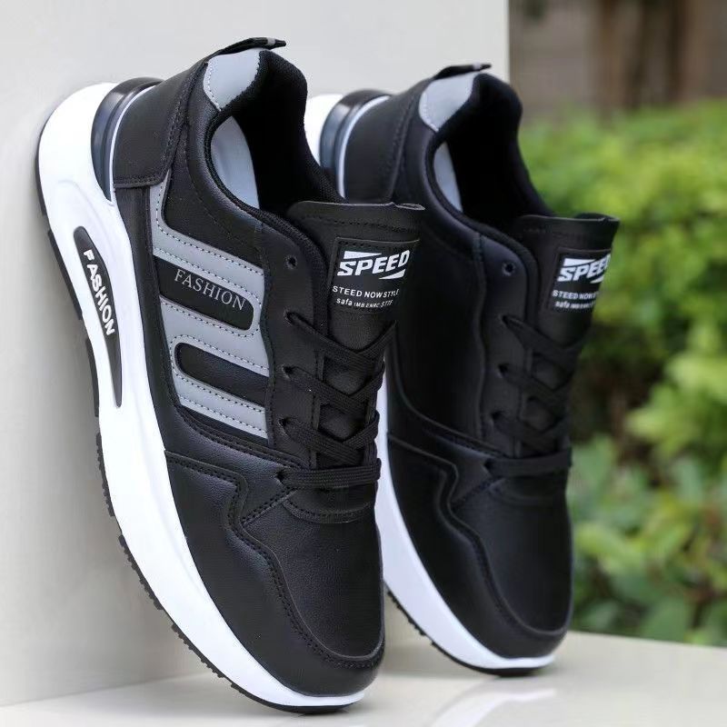 Otoño e invierno para hombres nuevos zapatos de papá de suela gruesa zapatos deportivos de malla modelos de pareja zapatillas de deporte de moda cabello de una pieza