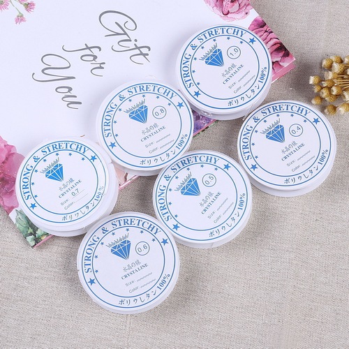 Transparent white crystal fish silk elastic thread jewelry thread bead thread diy jewelry accessories beading material