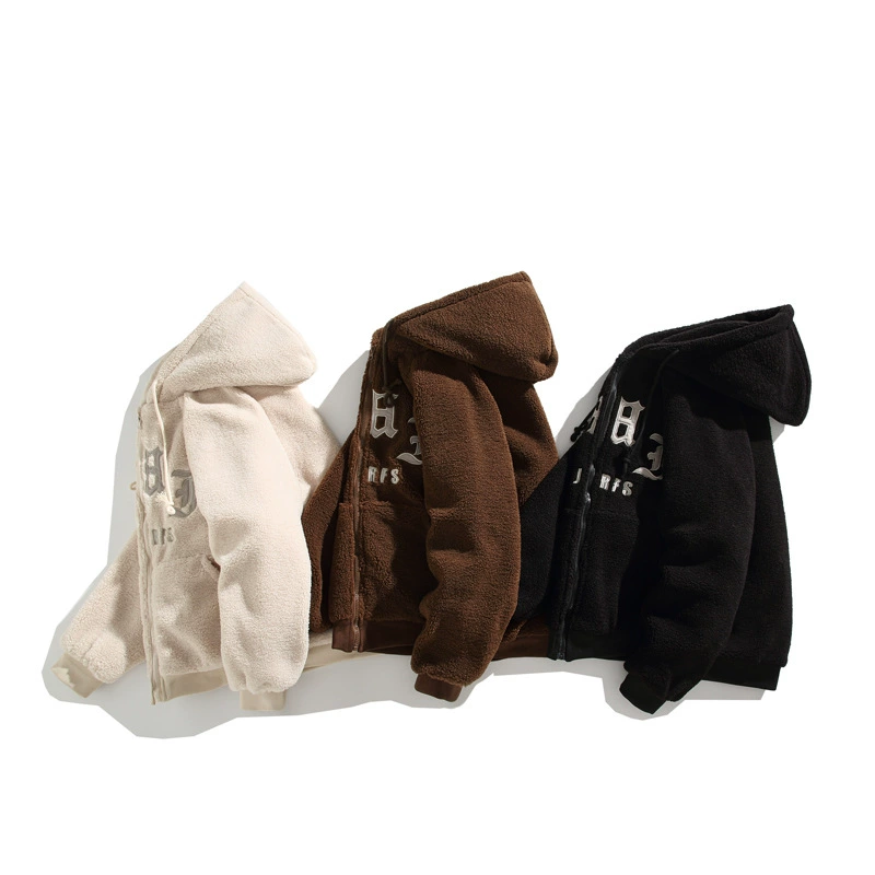 Demi-season patch with hood, jacket, 2023, plus size, increased thickness