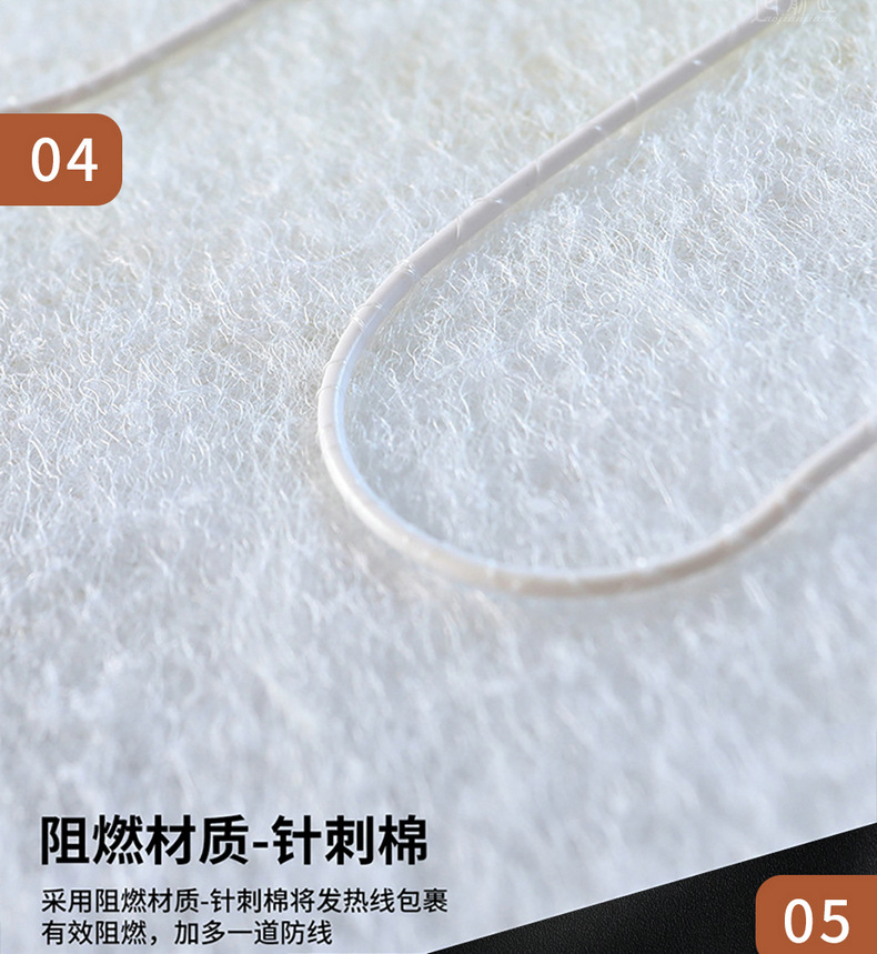 Heating pad car seat electric heating cushion winter car seat cushion alloy wire three-piece cross-border generation