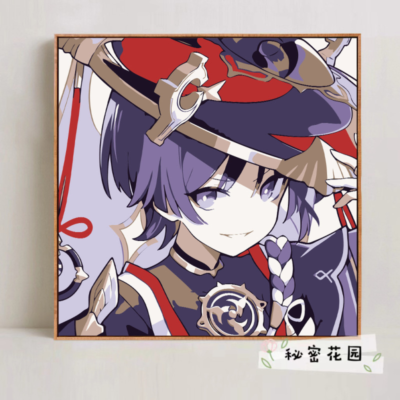 コナンデジタル油絵DIY手塗り怪盗キッドアニメアクリルメーカー卸売装飾画|undefined