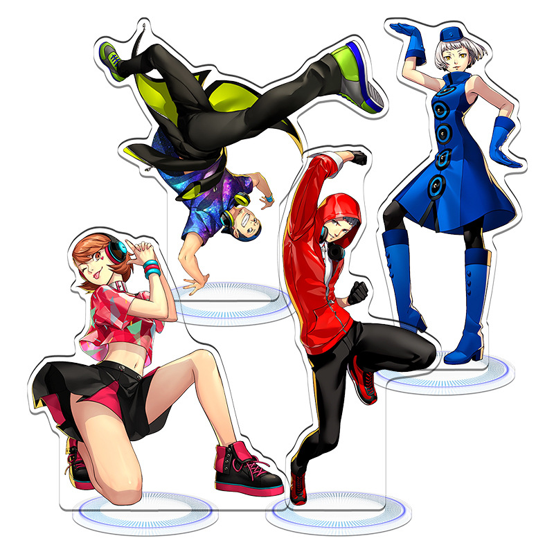 无缝夹层精雕內印PERSONA3女神异闻录P3结城理游戏周边亚克力立牌-阿里巴巴
