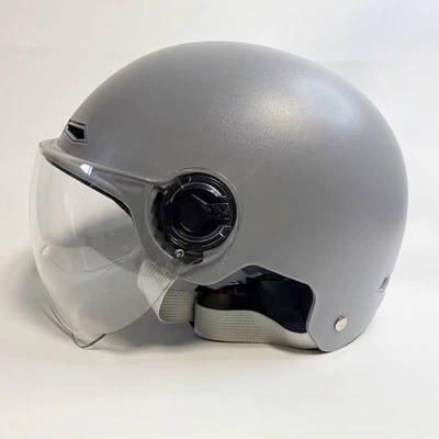 New National Standard Protection, Motosiklet kaskı (dəbilqə) - 3c-matte-ash-transparent-short-lenses