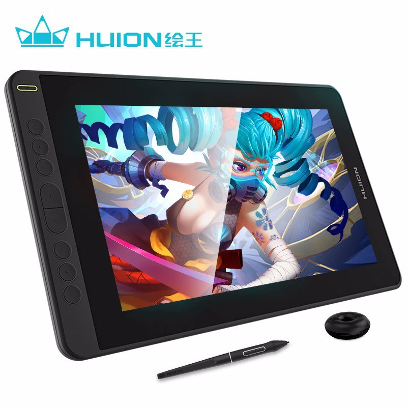 Камвас 12 от Huion может подключаться к мобильному телефону как цифровой экран, новый экран с жестким пером для рисования, полностью интегрированный экран для рукописного ввода LCD