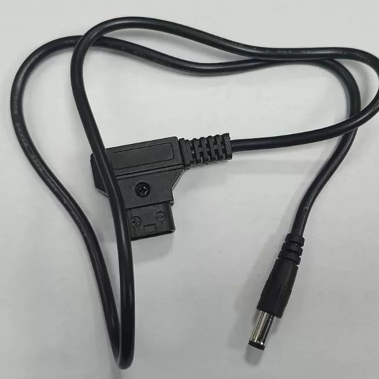 D-Tap B型公头转5525DC相机BMCC bmpc电源线