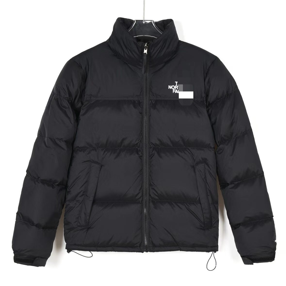 Cross-border overseas American version of North Face down jacket for men and women, couple's puffer jacket, factory direct sale, fashionable and versatile, black color