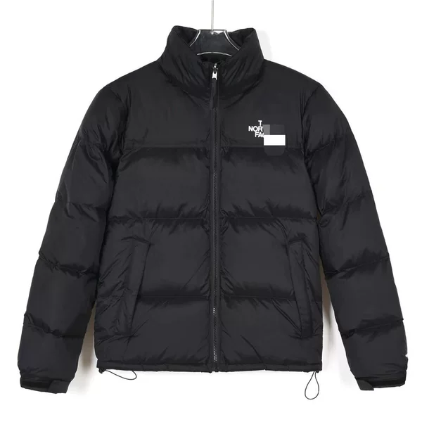 Cross-border overseas American version of North Face down jacket for men and women, couple's puffer jacket, factory direct sale, fashionable and versatile, black color