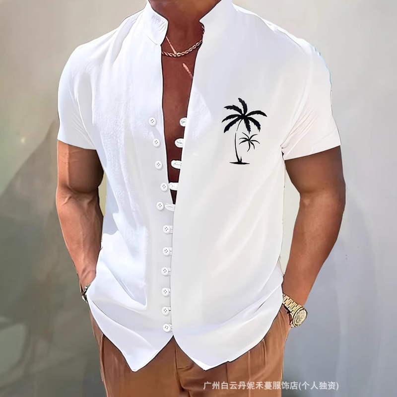 2026 Summer New Men's Short-Sleeved Shirts, Popular European and American Men's Clothing, Wholesale and Dropshipping 2026 Summer New Men's Short-Sleeved Shirts, Popular European and American Men's Clothing, Wholesale and Dropshipping