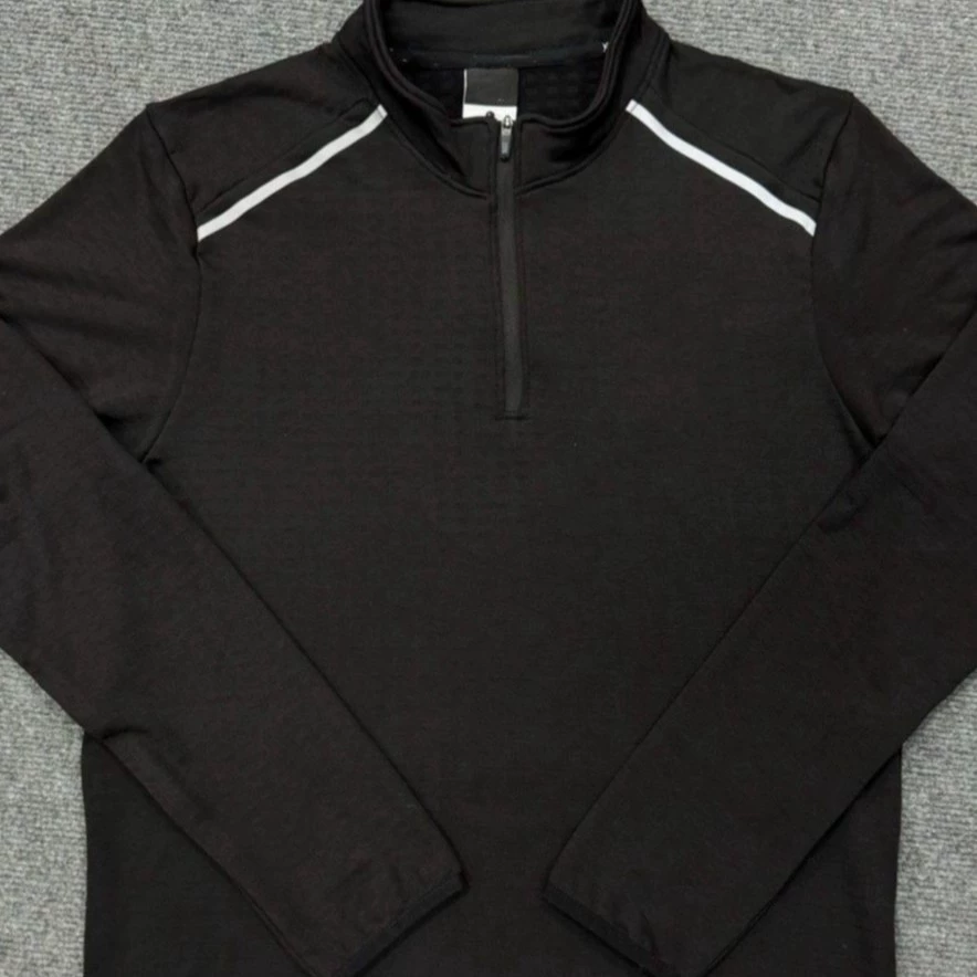 Зимняя новая спортивная футболка для бега, фитнеса и тренировок, эластичная легкая атлетика, мужская и женская спортивная футболка на молнии с длинными рукавами на открытом воздухе