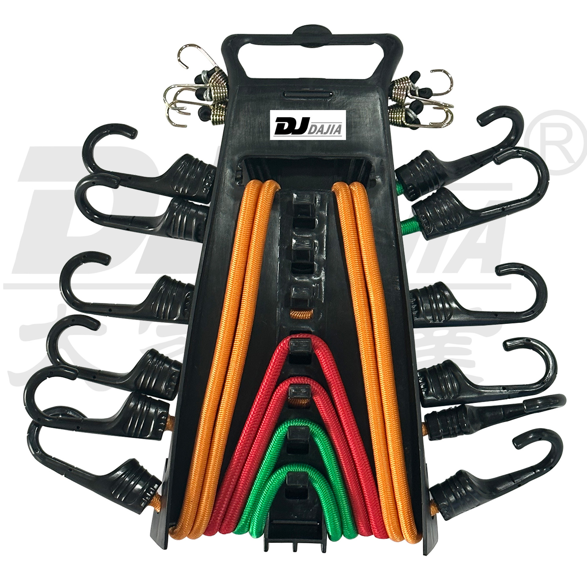 BUNGEE CORDS WITH PLASTIC SHELF弹性弹力绳行李绳塑料架包装