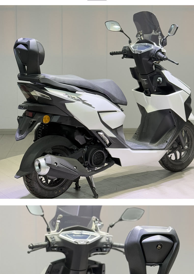 Suitable for Wuyang Honda NWX125 modified rear backrest nwx125 aluminum alloy backrest tailstock upgrade thickened material