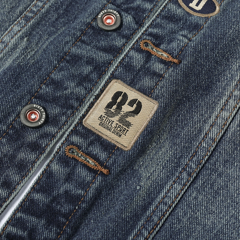 Frühling retro denim jacke männer trendy marke hübsche schlanke jacke gewaschen nostalgischen vielseitig_voghion.com