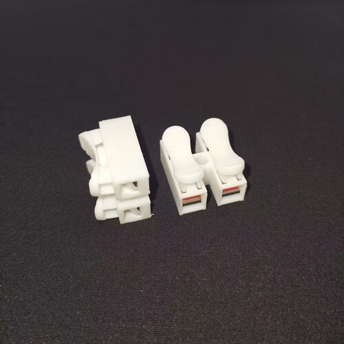 Two-position one-to-four terminal block push-type terminal block flame-retardant plug-in tubular terminal block CH-2 self-locking