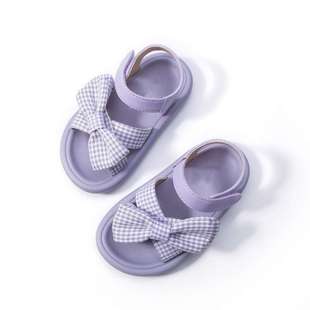 Popular Versatile Children's Sandals Girls' Sandals Summer Comfortable Soft-Soled Beach Shoes Children's Sandals Girls Summer