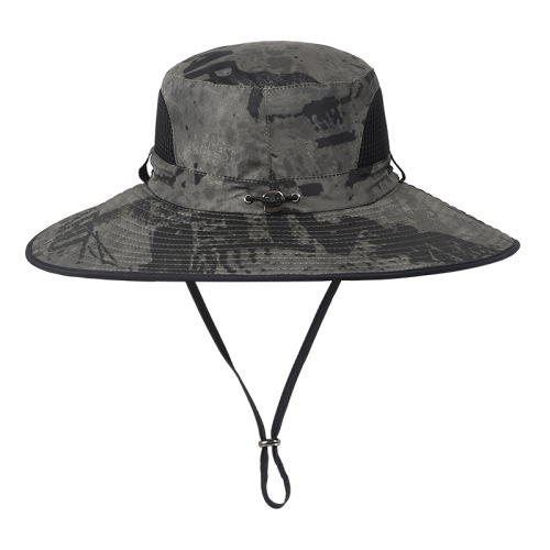 Over-ear fishing hat for men with a circumference of over 60cm, summer fishing and mountain climbing sun hat for big faces and large heads, sun protection hat