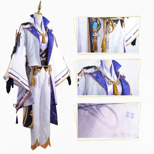Genshin Impact COS costume Kamisato Kagami Satori Ayato cosplay animation game costume student COS costume ancient style complete